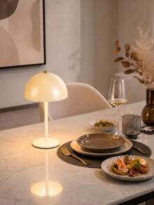 Lampu Meja LED Portabel Isi Ulang, Peredupan Sentuh/Pengalihan Cahaya 3 Warna, Pengisian Daya USB, Lampu Malam Pintar Nirkabel, Desain Bodi Logam, Dekorasi Rumah Modern, Cocok Untuk Kamar Tidur, Ruang Tamu, Ruang Makan, Luar Ruangan, Bar, dan Berbagai Suasana Lainnya, Pilihan Hadiah Ideal - Cahaya tiga warna - View 6