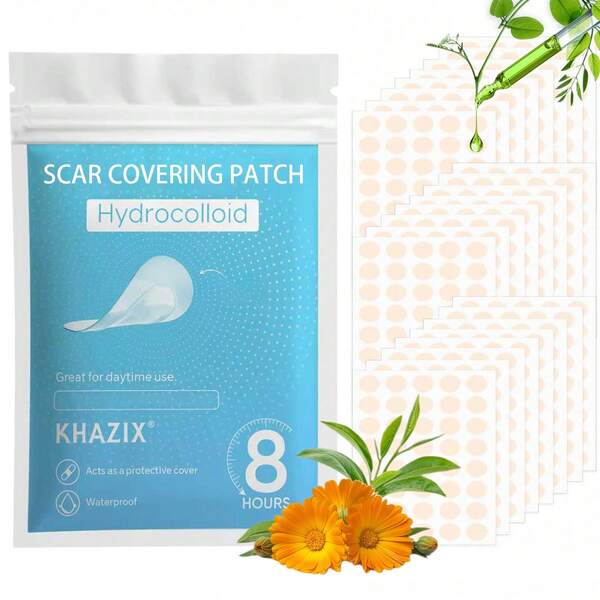1200pcs Transparent Skin-Tone Scar Concealment Patches, Gentle And Non-Irritating, Body Scar Concealment, Comfortable And Breathable Material, Alcohol-Free, Fragrance-Free