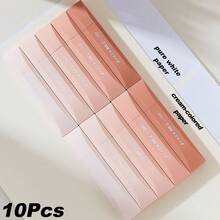 10PCS/5PCS Pita Koreksi Krim Warna Gradual, Pastel Retro Lucu, Perlengkapan Kantor Sekolah, Anak-Anak Remaja Kembali ke Sekolah, Halus dan Tahan Sobek - MultiWarna - View 12