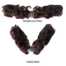 Women's Synthetic Wavy Bun Hair Extensions, Messy Curly Bun Hair Piece, Clip-In Hair Accessory, Donut Bun Hair Extension - Multicolor - View 9