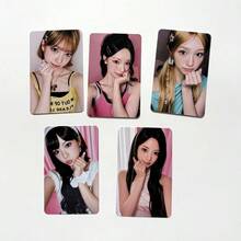 Rescene Lomo卡 5張組，K-Pop專輯小卡，偶像收藏相卡，粉絲收藏周邊禮物 - 彩色 - 查看 10
