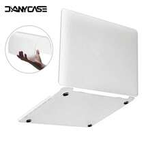 DANYCASE 磨砂保护壳，适用于 Air 13.6 A2681 A3113、Air 15 A2941 A3114、Air 13.3 A1932/A2179/A2337、Pro 13 A2251/A2289/A2338，软壳 - 磨砂白 - 查看 2