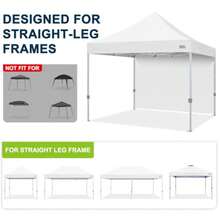MasterCanopy MC210DSWWT 210D - Toldo Lateral de Pared, Color - Multicolor - Ver 6