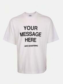 Nike Men's AS U NSW TEE LSE YMH 1 Short Sleeve Knit Collarless T-Shirt TIQ5861-100 - Black and White - View 1