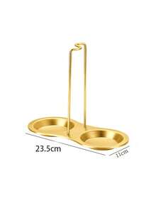 Stainless Steel Public Spoon Rack Chainware Storage Rack Soup Shell Rack Soup Spoon Rack Hot Pot Restaurant Soup Spoon Strainer Rack - Gold - View 6