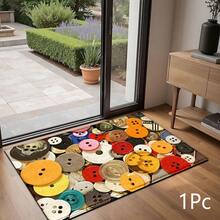 2D Printed Pattern, Bedroom Door Mat, Daily Decorative Floor Mat For Home Entrance, Porch, Indoor - Soft, Durable, Machine Washable Floor Covering, Suitable For Living Room, Bathroom, Bedroom, Game Room, Laundry Room, Dorm Decor - Multicolor - View 11