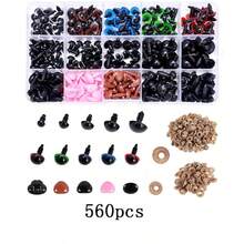 EDCUEBE7 636pcs Plastic Eyes And Noses, Craft Doll Eyes And Bear Noses With Washers, Suitable For DIY Crafts, Crochet Dolls And Plush Toys (Multiple Sizes) - Beads - View 7