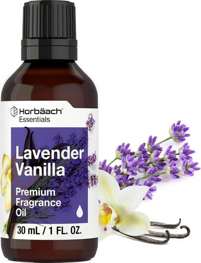 Horbach Lavender Vanilla Fragrance Oil | 1 Fl Oz (30ml) | Premium Grade | For Diffusers, Candle And Soap Making, DIY Projects &Amp; More