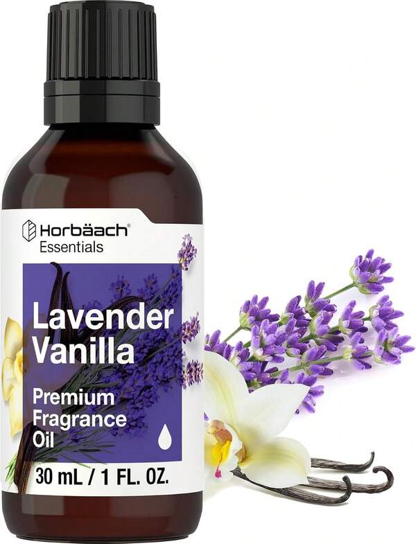 Horbach Lavender Vanilla Fragrance Oil | 1 Fl Oz (30ml) | Premium Grade | For Diffusers, Candle And Soap Making, DIY Projects &Amp; More
