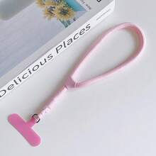 1pc Phone Lanyard Wrist Strap, Premium Minimalist Self-Locking Anti-Loss Adjustable Length With Spacer, Short Polyester Hand Rope For Men And Women - Multicolor - View 6