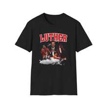 T-shirt unisexe Luther Vandross, légende musicale, t-shirt de chanteur emblématique, jamais trop de vêtements d'artiste, haut de musicien classique, ambiance rétro. - Noir - Voir 7