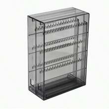 1pc Display Stand, Keychain Storage Rack, Phone Lanyard, Anime Merchandise, Small Storage Box, Badge Display Rack, High-End Exquisite Earrings, Studs, Necklace, Bracelet, Jewelry, Large Capacity Luxury Transparent Anti-Oxidation Display Rack, Jewelry Storage Box - Multicolor - View 10