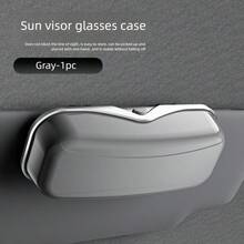 Portable Car Glasses Holder, Driving Glasses Storage Rack, Sun Visor Glasses Case (Multiple Colors Available), Car Accessories - Glasses Case - View 7