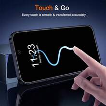 CASECOPS 1Pack Privacy Anti-Peeping Phone Screen Protector, Compatible With IPhone 17 Pro Max/17 Pro/17 Air/17e/17/16 Pro Max/16 Pro/16 Plus/16/15 Pro Max/15 Pro/15 Plus/15/14/13/12/11, Full Screen Protection, Anti-Peeping, Anti-Fingerprint, Anti-Scratch, Compatible Phone Case - 1 Pack - View 6