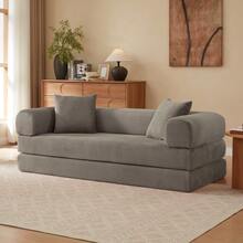 Boneless Sofa Combination Seat, Sleeper Sofa That Converts Into A Bed - 灰褐色 - 查看 2