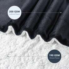 Bed Blankets & Towel Blankets - Dark Grey - View 8