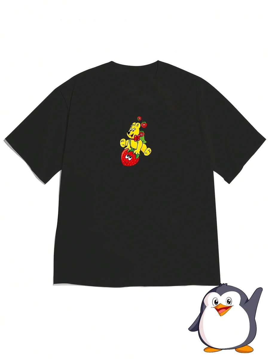 Men Outdoor Tees & Tanks - Black - View 1
