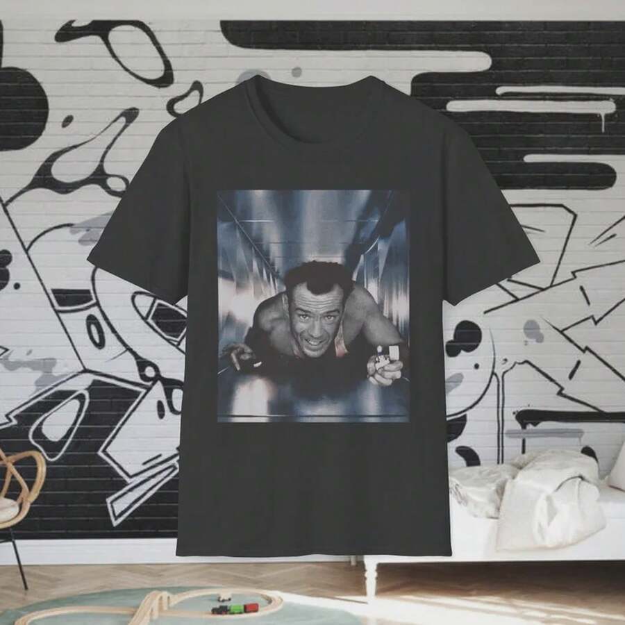 Men Sports Tees & Tanks - 黑色 - 查看 1