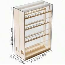1pc Display Stand, Keychain Storage Rack, Phone Lanyard, Anime Merchandise, Small Storage Box, Badge Display Rack, High-End Exquisite Earrings, Studs, Necklace, Bracelet, Jewelry, Large Capacity Luxury Transparent Anti-Oxidation Display Rack, Jewelry Storage Box - Multicolor - View 4