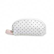 1pc Polka Dot Shell Shaped Pencil Case, Polka Dot Shell Design, Large Capacity Multifunctional Stationery Storage Bag, Portable Pencil Case, Student Stationery, Girls Large Capacity Stationery Bag - Seashell Pencil Case - View 5