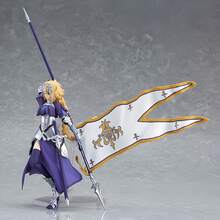 1pc New Movable Figma366# Doll, White And Blue Battle Girl Holy Knight Model, Ruler Style Jointed Anime Peripheral Collectible Decoration - Multicolor - View 6