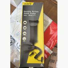 Portable Manual Inflator Pump With 3 Adapters, Hand Pump For Pool Floats Air Mattresses And Inflatable Products - View 6