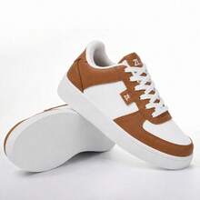 Force Casual Sneakers For Men And Women Original Fashion - 棕色/白色 - 查看 4
