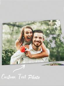 Personalized Puzzle Father's Day Gift, Adult Puzzle, Customized Photo Puzzle, Creative Gift For Dad/Him/Her - Multicolor - View 1