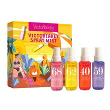 4 Pacotes de Névoa Perfumada para Cabelo & Corpo, Névoa de Fragrância, Spray Corporal Tamanho de Viagem de 40ml para Mulheres, Conjunto de Presente de Névoa - Quente e picante - Visão 2
