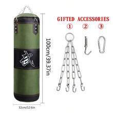 Hanging Punching Bag Set For Adults, Hollow Thickened Boxing Punching Bag, Taekwondo Martial Arts Fitness Equipment, Training Sandbag For Teenagers - Multicolor - View 12