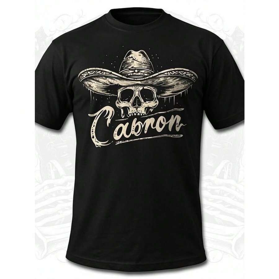 Men T-Shirts - 黑色 - 查看 1