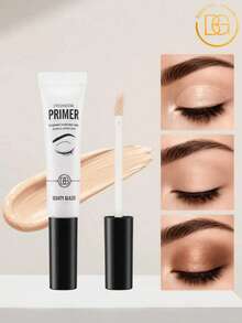 beauty glazed Primer eyeshadow tahan lama, ringan, tidak menggumpal, anti luntur, cocok untuk kelopak mata berminyak, bebas uji hewan, alas makeup mata untuk penggunaan sehari-hari. - Krem - View 1