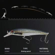 Mixed Fishing Lure Set With Storage Box, Minnow Crankbait Popper Metal Spoon Soft Worm Artificial Baits, Portable Lure Tackle Kit For Freshwater Saltwater Bass Trout Angling - Multicolor - View 3