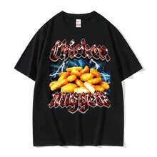 Men T-Shirts - 黑色 - 查看 1