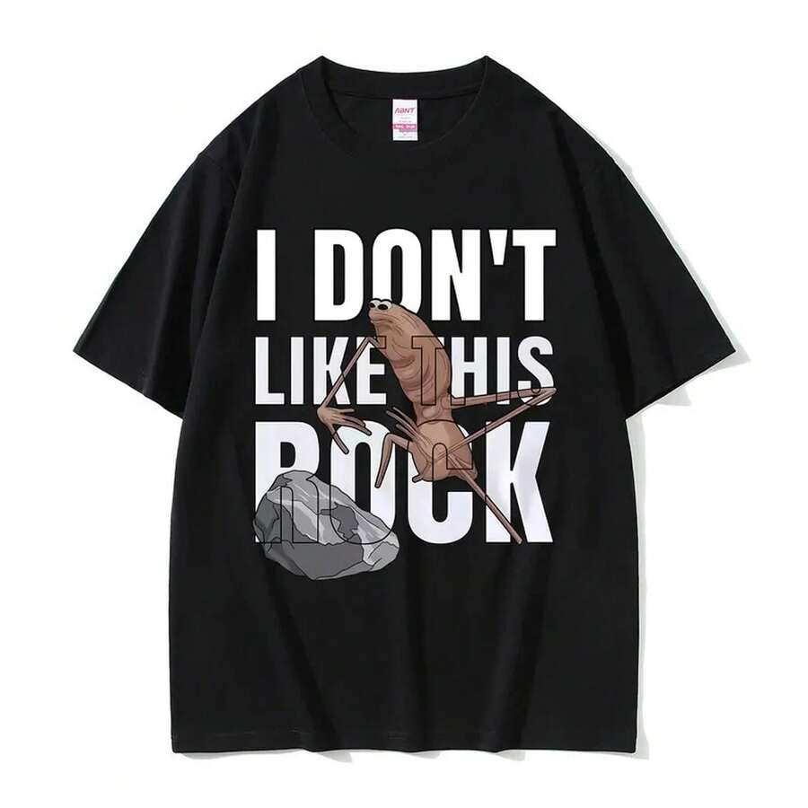 Men T-Shirts - 黑色 - 查看 1