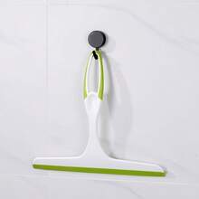 1pc PP Material Handheld Glass Squeegee, Suitable For Shower Doors, Bathrooms, Windows, Car Glass Water Removal, Basic Household Cleaning Supplies - Multicolor - View 7