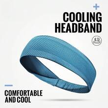 This Cooling Headband Uses Cooling Fiber Technology, Is Breathable, Quick-Drying, Moisture-Wicking And Elastic, Suitable For Running, Gym Workouts, Yoga, Unisex Fitness Activities And Outdoor Activities. - Multicolor - View 7