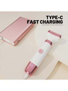 Women's Electric Shaver Bikini Trimmer 5-In-1 Women's Shaver Gift Set 500mAh Battery Capacity - View 9
