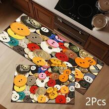 2D Printed Pattern, Bedroom Door Mat, Daily Decorative Floor Mat For Home Entrance, Porch, Indoor - Soft, Durable, Machine Washable Floor Covering, Suitable For Living Room, Bathroom, Bedroom, Game Room, Laundry Room, Dorm Decor - Multicolor - View 12