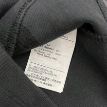 Nike Sportswear Logo Embroidered Fishbone Double Zipper Slim Fit V-Neck Long Sleeve Jacket For Women - Black - View 5