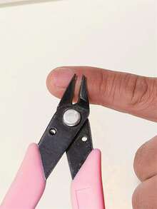 Metal Nail Art Rhinestone Remover Pliers, Heavy Duty Small Cutter For Removing Large Rhinestones And Nail Gems - Multicolor - View 3