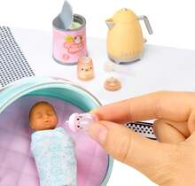 MGA Entertainment MGA's Miniverse Make It Mini 真實嬰兒食品 1入收藏玩具－盲盒包，DIY迷你食物，多色，8歲以上，不可食用 - 彩色 - 查看 3