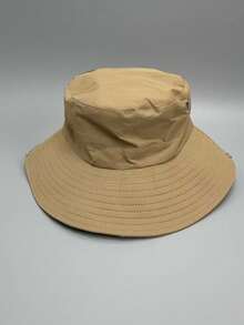 2 Styles Wearable Breathable Perforated Sun Hat, Wide Brim UV Protection Outdoor Bucket Hat, Suitable For Camping And Hiking - A - View 10