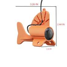 Underwater Camera With 15m/49.2ft Cable, IR Night Vision, 4X Optical Zoom, IP68 Waterproof, Convenient To Carry When Traveling, For Ice Lake Boat Fishing(Only Camera) - Shark Camera+ 49.2FT Cable - View 7