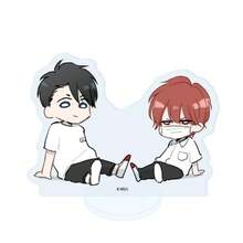 Anime Mask Danshi 10cm Acrylic Stand Set Saikawa Sayama Bl Yaoi Couple Desk Decor Fans Gift - Multicolor - View 9