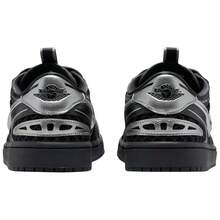Nike Air Jordan 1 Low Method Of Make Women's Shoes Black/Metallic Silver HQ2186-001 | Low-Top Versatility, Everyday Wearable - 銀黑色 - 查看 5