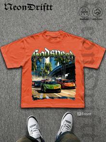 Women T-Shirts - 橘色 2 - 查看 2