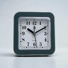 Unisex Classic Style Square Table Clock For Bedroom And Office - 1PC - View 1