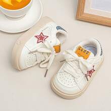 Infant Toddler Lightweight Soft Sole Walking Shoes, Anti-Slip Closed Toe Baby Sports Shoes - Beige - View 4