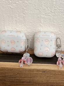Fresh Pink Strawberry Protective Case Compatible With Apple 4, Pro 3, 1/2/3, Bluetooth Earphone Cover, IPod Case - Baby Pink - View 6